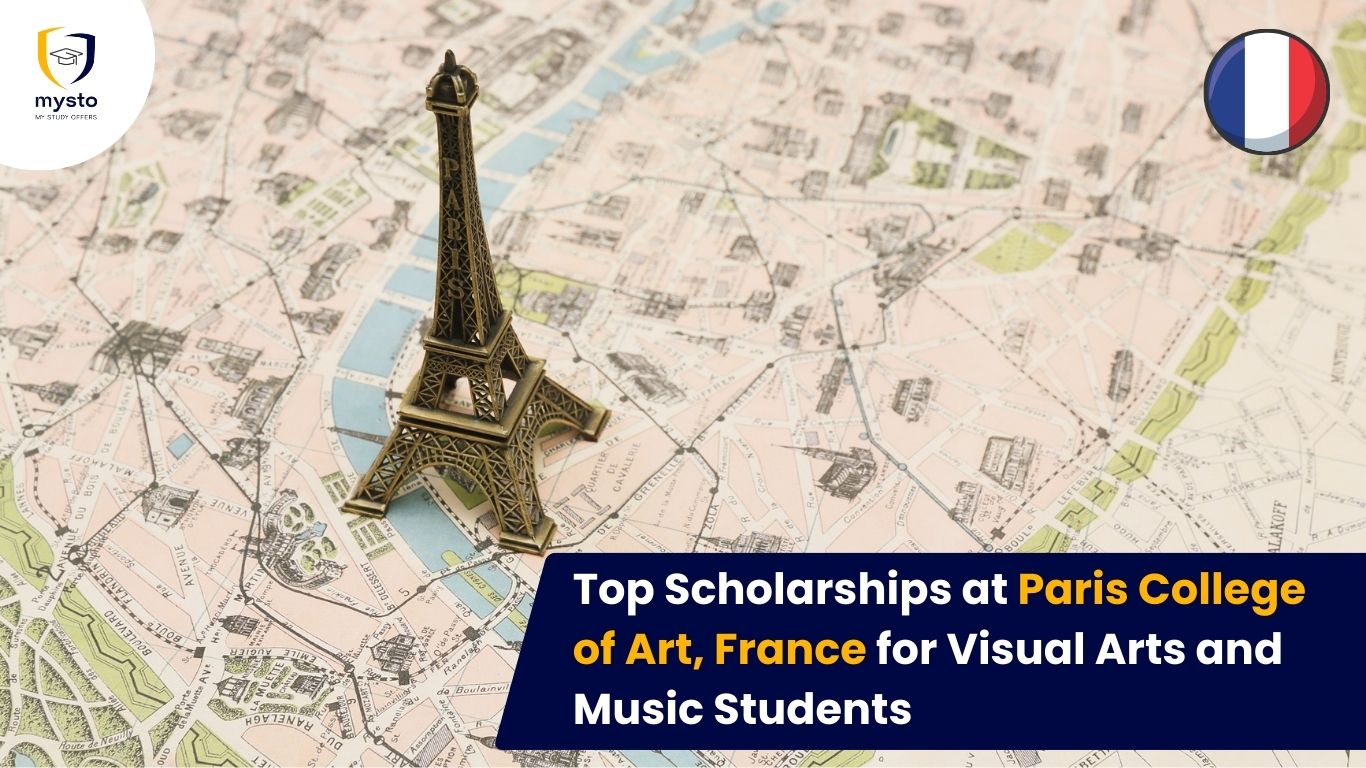 Top Scholarships at Paris College of Art, France for Visual Arts and Music Students